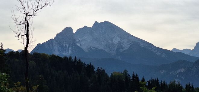 Watzmann noch schneefrei