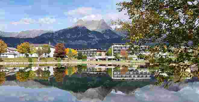 Spiegelung am See 