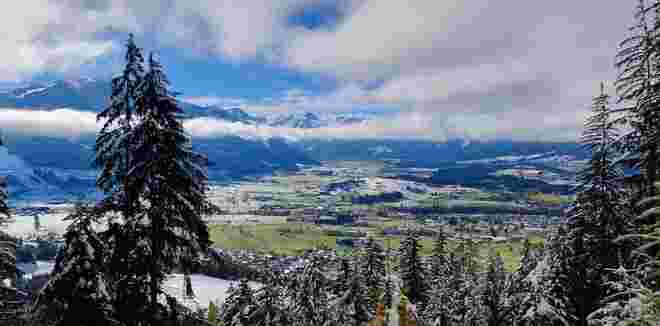 Herrlicher Blick von oben