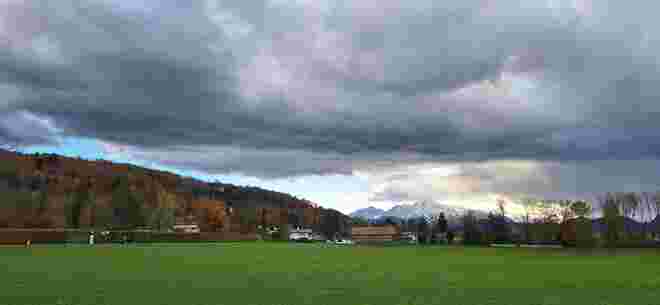 Düstere Wolkenstimmung