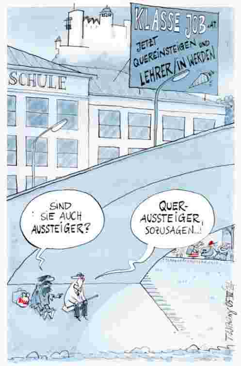 Kurze (Lehrer-)Karriere ...