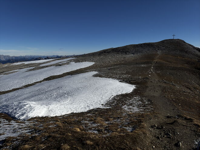 Gipfelplateau mit Spielraum