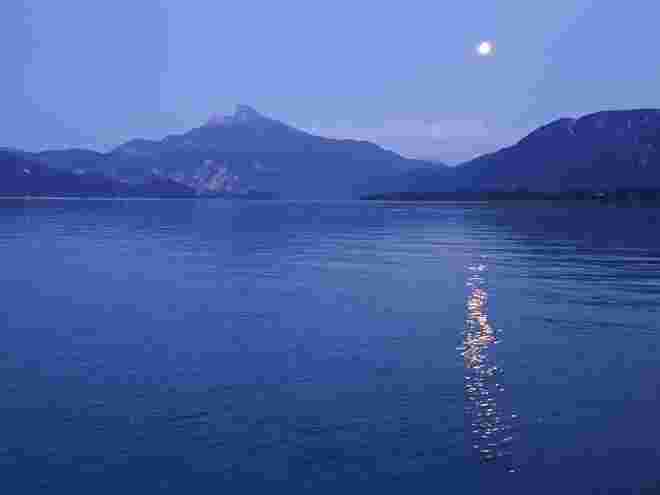 Abendstimmung am Mondsee