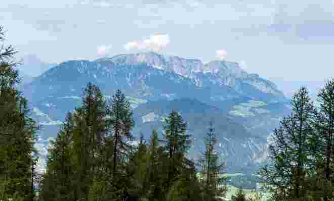 Ein ungewohnter Blick für nördliche Flachgauer!