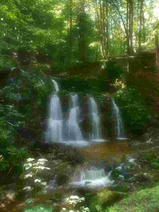 Wildkar-Wasserfall