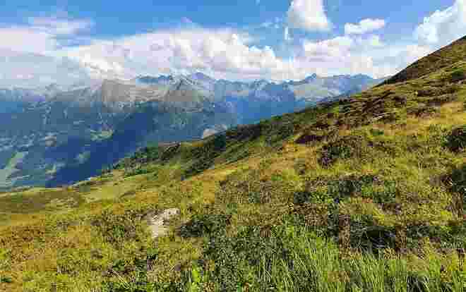Noch harmlose Quellwolken