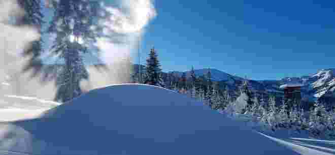 "Berge von Schnee"