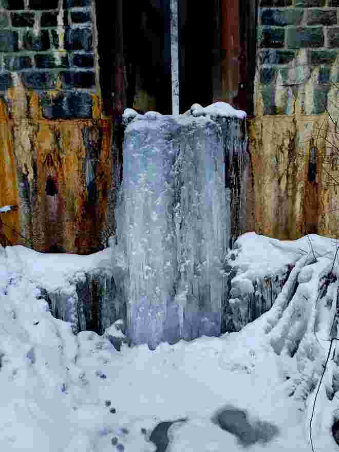 Gefrorenes Wasser