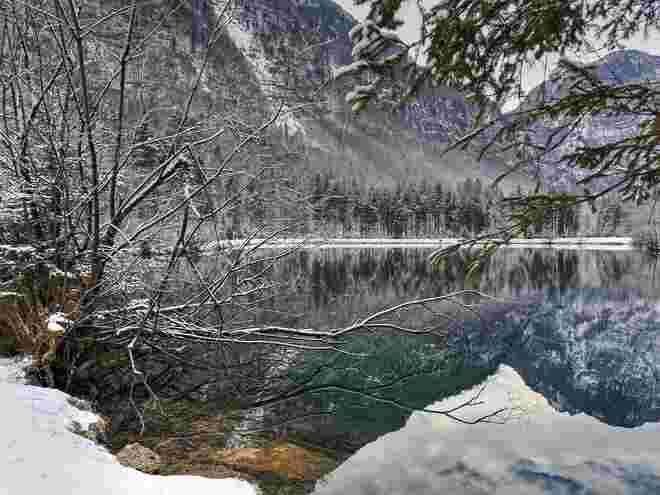 Winterliches Bluntautal (1)
