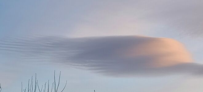 Besondere Wolkenstimmung 