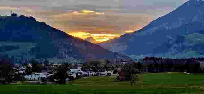 Feine Abendstimmung 