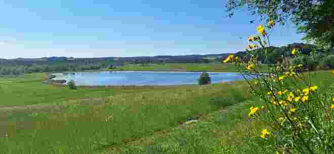 Blick  auf den Seeleitensee