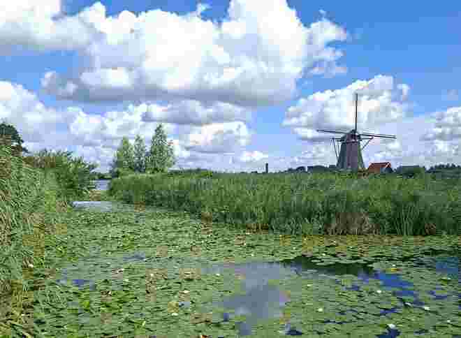 Windmühlen in Holland 