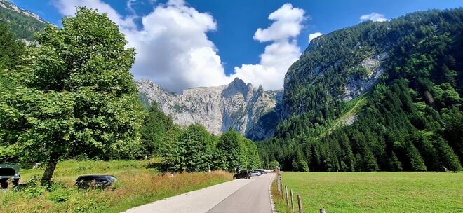 Der Hitze entfliehen,.. naja 26 Grad auf 1.050m Seehöhe