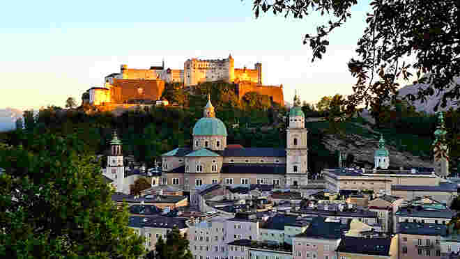 Die "goldene" Burg