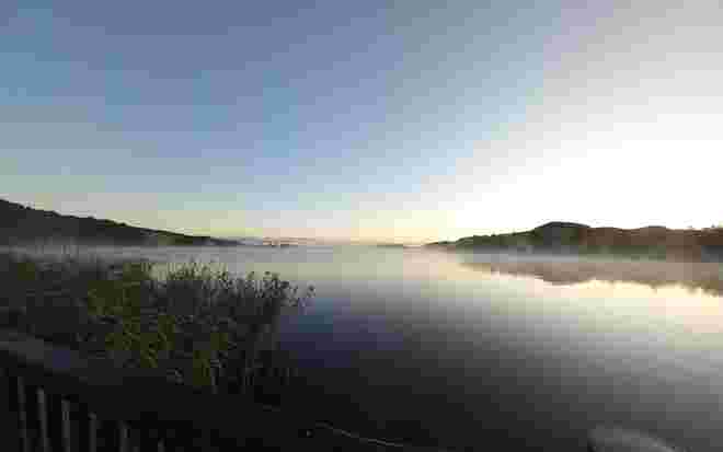 Morgenstimmung am Obertrumer See