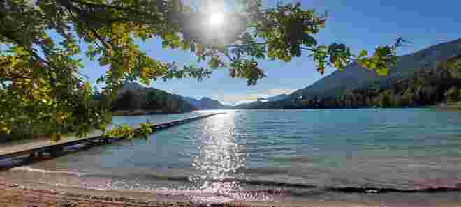 Morgen am See