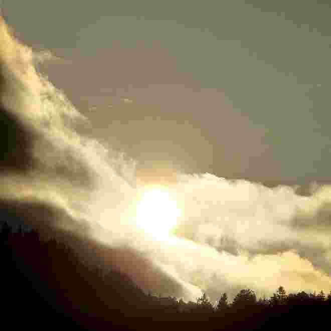 Herbstlicher Sonnenaufgang