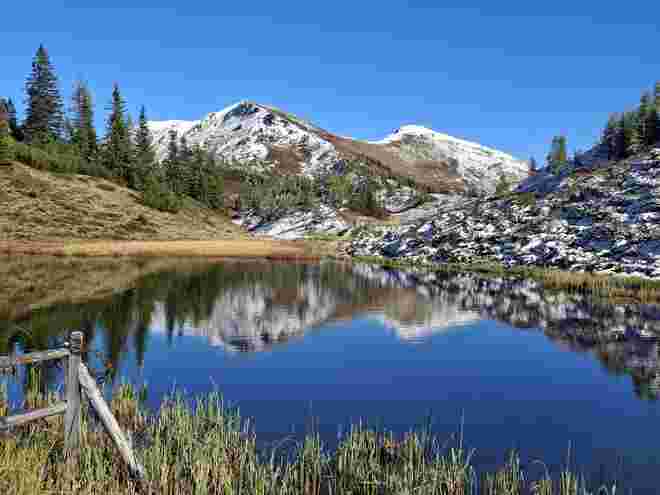 Herbsttag im Gebirge