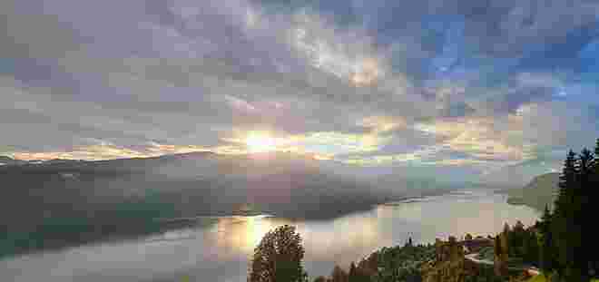 Abendstimmung am Millstätter See
