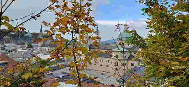 Herbstliches Salzburg