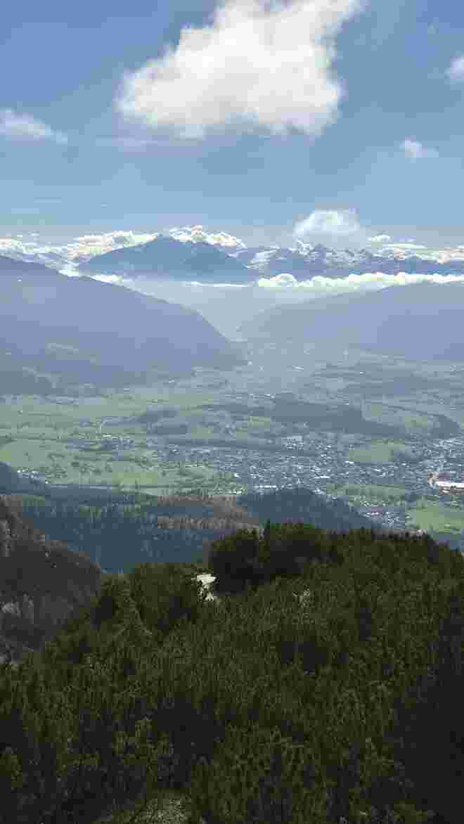 Blick auf Saalfelden 