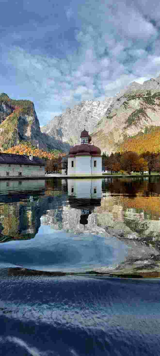 Die Watzmann Ostwand im Königssee