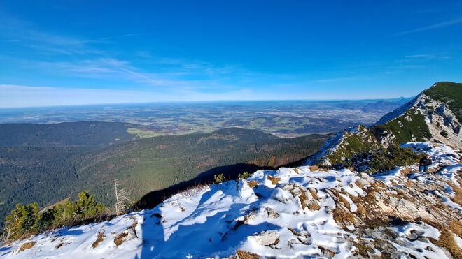 Weiter Blick in den Flachgau 