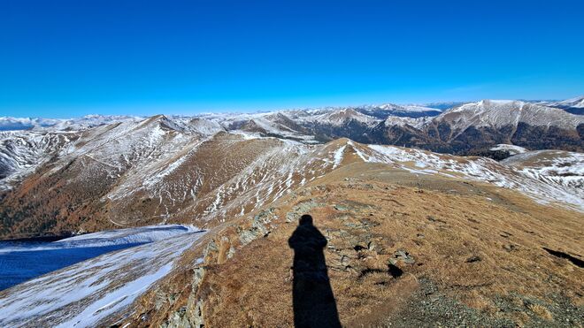 Weiter Blick in die Kärntner Nockberge