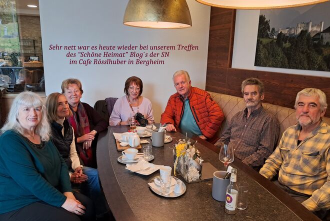 Unser heutiges " Schöne Heimat" Bloggertreffen 