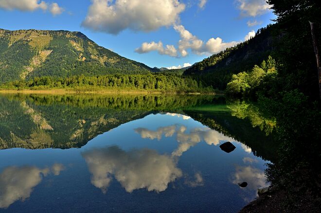 Morgensonne am Offensee 1