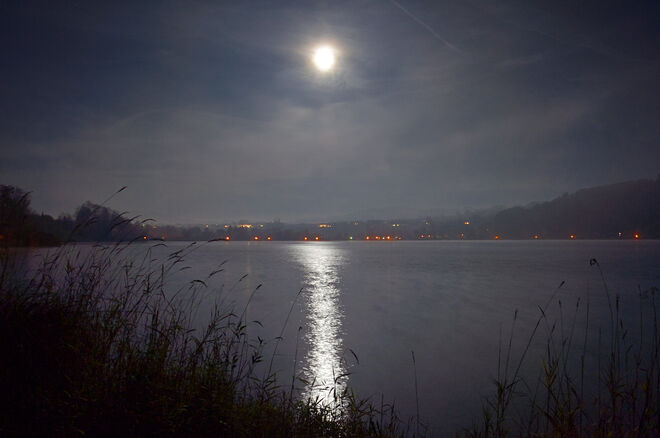 Supermond am Wallersee