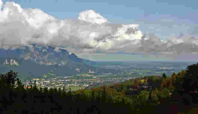 Blick von Wegscheid/St Koloman