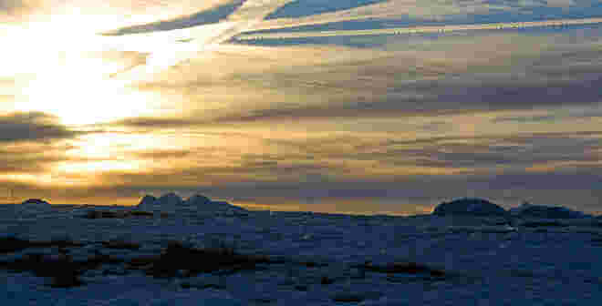 Leuchtender Morgen