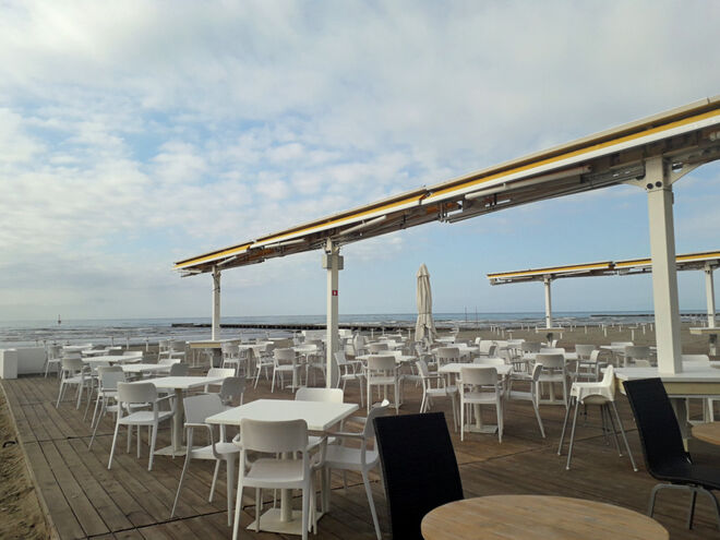 Frühmorgens am Strand