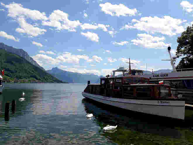 Gmunden Schiffsanlegestelle
