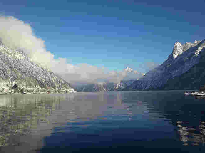 Blick über den Traunsee