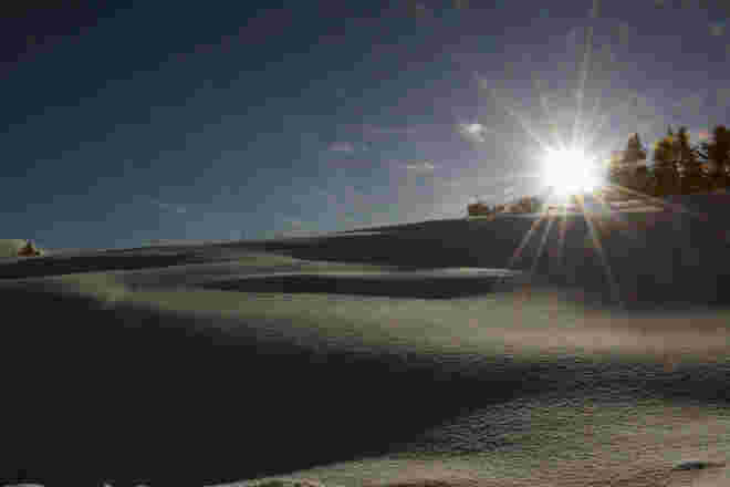 Winter am Roßfeld