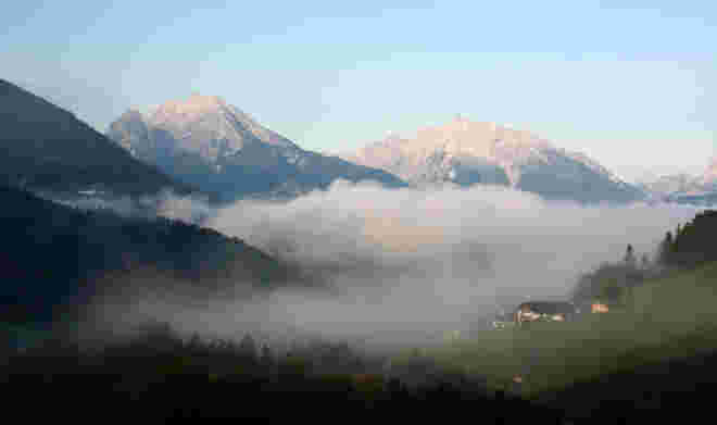 Watzmann und Hochkalter...