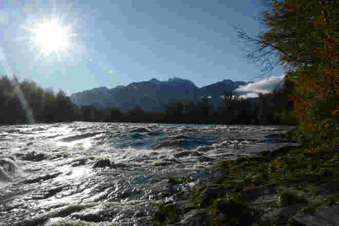 "Mächtige" Salzach