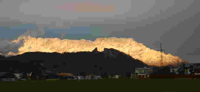 Imposanter Untersberg