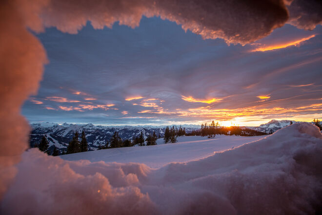 Traumhafter Sonnenuntergang 