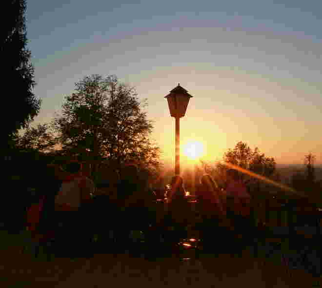 Ein Abend mit Freunden