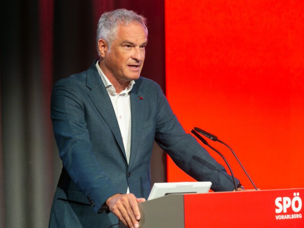71,53 Prozent für Mario Leiter als Chef der Vorarlberger SPÖ