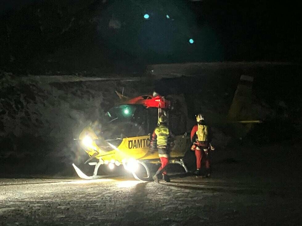 Zwei Schneeschuhwanderer in der Nacht vom Hochkönig gerettet