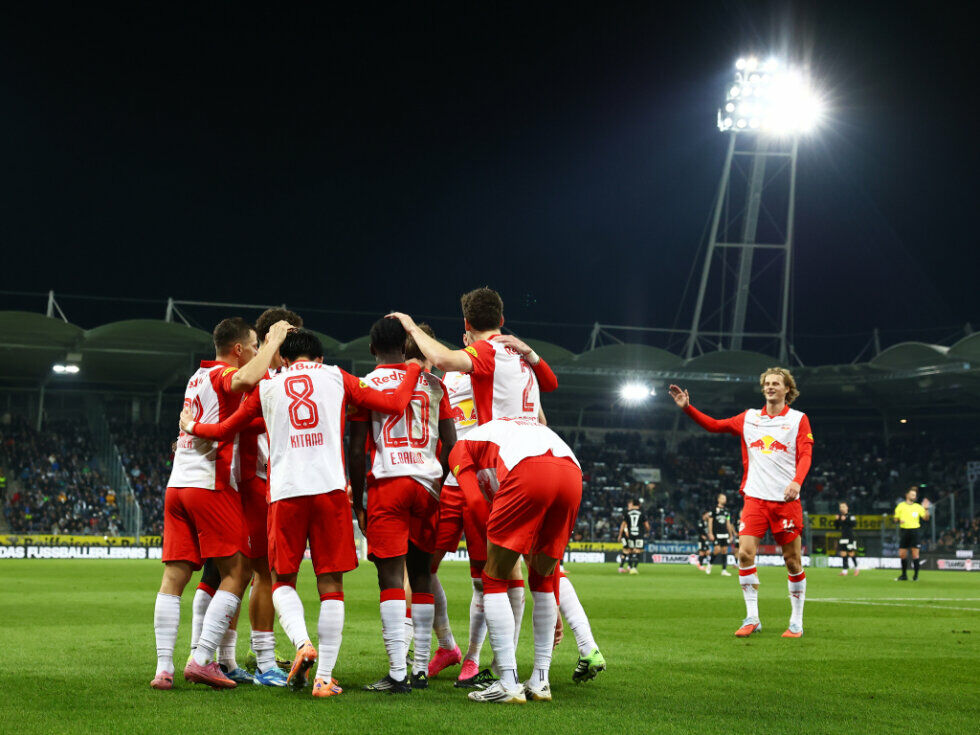 Salzburg kann mit 1:1 in Graz besser leben als Sturm