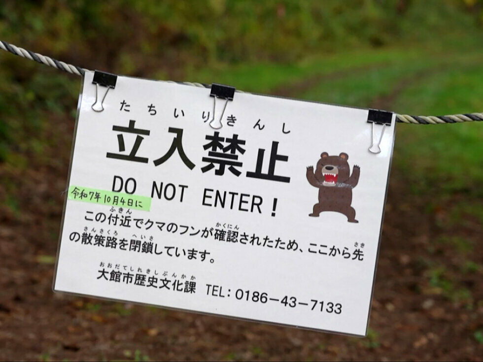 Japan wirbt pensionierte Polizisten für Anti-Bären-Aktion an