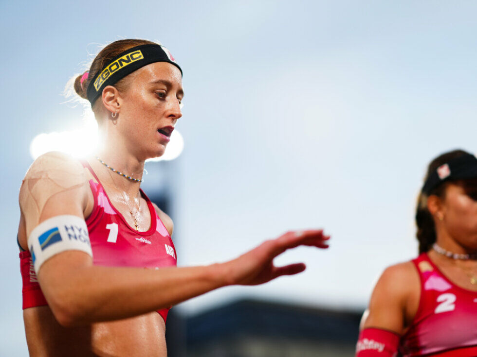 Österreichs Beachvolleyball-Trio in WM-Sechzehntelfinale out