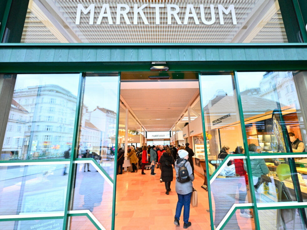"Marktraum" am Wiener Naschmarkt eröffnet