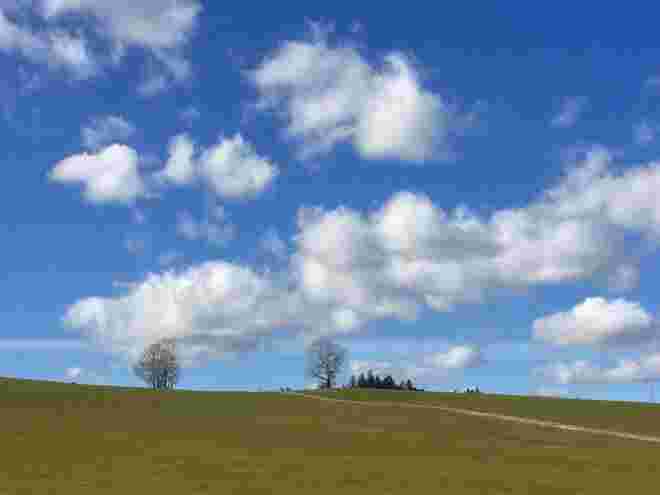 Wolken am Himmel 